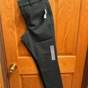 Old Navy Dark Green Skinny Pants